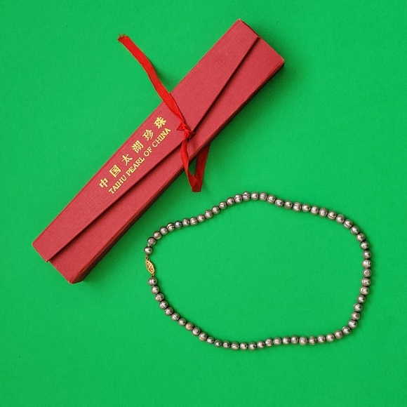 Taihu Pearl Of China Necklace NWOT - Picture 3 of 5